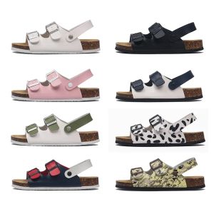 Boots Casual Soft Cork Slippers Women Men Summer Beach Slide Sandals Flip Flops Strap Boys Girls House Couples Outside Shoes