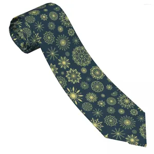 Bow Ties Christmas Gift Tie Snowflakes Fashion Wedding Neck Cool For Men Design Collar Necktie