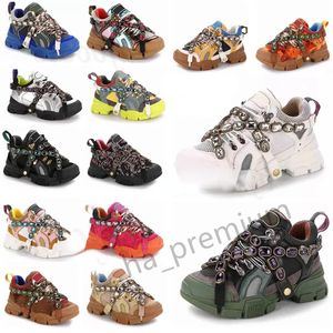 2024 novos sapatos de designer flashtrek tênis de luxo sapatos casuais sapatos de cristal removível botas de plataforma das mulheres dos homens sapatos de viagem ao ar livre sapatos de caminhada tamanho 35-46