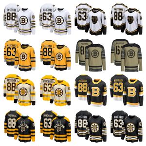 Хоккейная майка Boston''Bruins''Men Women Youth Brad Marchand David Pastrnak Breakaway Special Edition 2.0