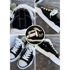 Mmy Maison Mihara Yasuhiro Shoes Canvas Sneakers Black White Grey Yellow Mens Trainers Outdoor Shoe Designer Shoes Size 36-45 19