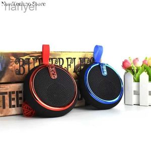 Portabla högtalare Portable Bluetooth-Compatibl Wireless Speaker Mini Outdoor Högtalare Trådlös kolumn 3D Stereo Music Surround Bass Box Color 24318