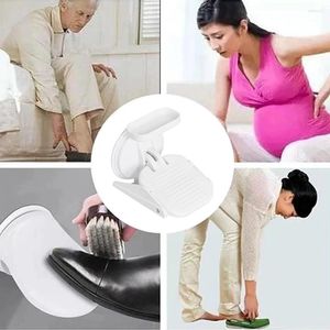 Tappetini da bagno gamba rasatura Step potente aspirazione tazza di pedicure riposo senza perforazione con sgabello con portaoggetti per casa el bagno