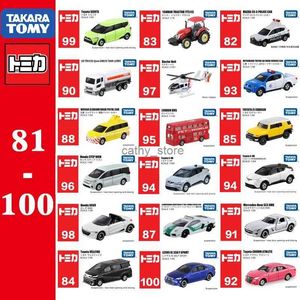 سيارات Diecast Model Takara Tomy Tomica No.81-NO.100 Cars Hot Pop 1 64 Kids Toys Motor Motor Diecast Metell2403