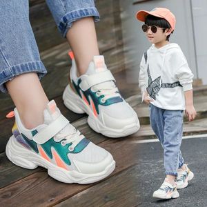 Casual Shoes Kids Sneakers Girls Sport Boy Girl Mesh Light Running Wholesale Storlek 26-37