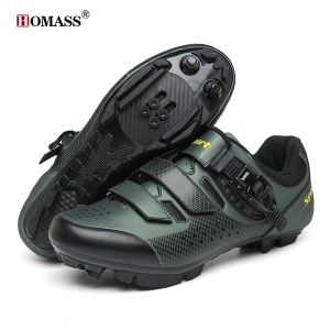 Boots Mtb Cycling Shoes Men Selflocking Cleats Road Bicycle Shoes Speed Cycling Sneaker for Shimano Women Mountain Bike Footwear Spd