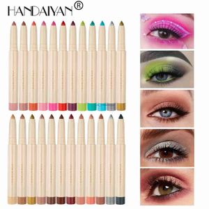 Eye Shadow Colorful Eyeliner Pen Eye Brightening Eyeshadow Stick Easy To Blend Highlighter Eyeshadow Long Lasting Sharpenable EyelinerL2403