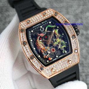 Nice Watch RM Watch Wristwatch High-end Fashion Mens Dragon Eye Watch