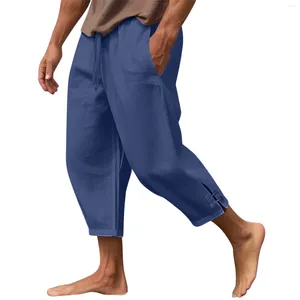 Shorts masculinos calças de praia com punhos de fenda para confortável e respirável casual coreano comentários muitas roupas pantalones hombre