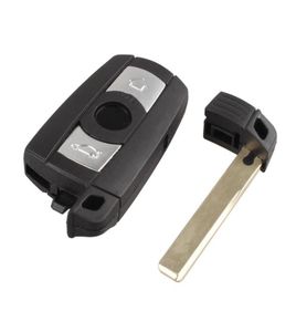 Garanterad 100 2 -knapps ersättning Nyckelfri bilinmatning Remote Ocut Smart Key FOB för BMW Key 290L8721250
