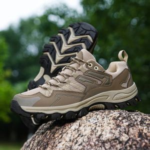 Schuhe Brand Männer Wandercampingschuhe Outdoor Trail Jogging Sneakers Männer Bergklettern Sportschuhe Männer Nonslip Trekking Schuhe