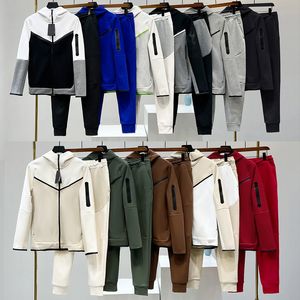 mens tracksuit tech set designer track suit Europe American Basketball Football Rugby two-piece with women's long sleeve hoodie jacket trousers