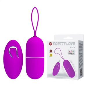 Pretty Love 12 Speed Speed Wireless Remote Control Bullet Vibrator Vibratando Egg Ovo Sexo Adulto Toys para Mulheres Clitem 240312