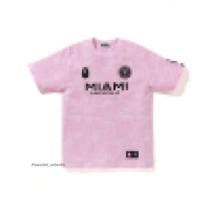 X Miami A Bathing Ape Rzadka gorylowa głowa T -koszulka TEE TEE SKRÓT SLEEVE 7875