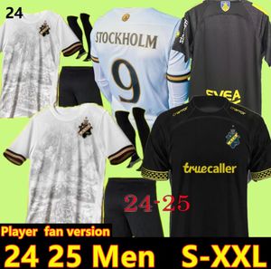 2024 Aik Solna Soccer Jerseys Stockholm Special Limited Edition Fischer Hussein Otieno Guidetti Thill Tihi Haliti 132-år 24 25 Jersey Football Shirts Man Kids