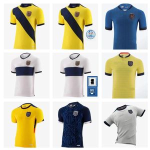 2024 temporada Equador camisas de futebol 22 23 24 E.VALENCIA # 13 ESTUPINAN CAICEDO CENTRAL IBARRA adulto masculino camisas de futebol infantil kit uniformes casa fora terceiro