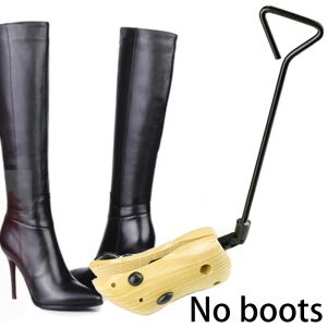 Träd Justerbar längdskoskor Practical Anti Creas Boots Expander Keeper Bending Crack Professional Wood Unisex High Heels