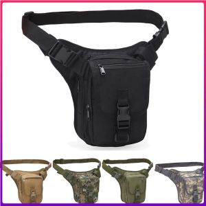 Bolsas Bolsas Tactical Militar Saco de pernas Mens ferramenta Fanny Thil Pack Pacote Cintura Motocicleta Pacotes Militares Militar