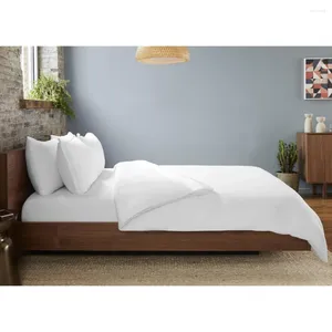 Sängkläder sätter ultramjukt tygkylning och andas bättre än traditionell bomull - Bright White Bed Linen Comporter Freight Free