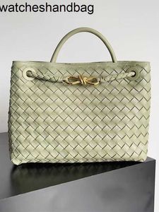 Handtasche BottegaVenetas Andiamo Taschen Echtes Leder High-End New Woven Small und Medium Handheld