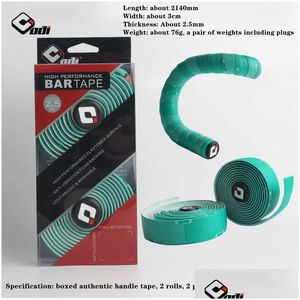 Componenti per manubrio bici Nastro manubrio Odi Avvolgimento stradale professionale Antiscivolo Comodo ciclismo Nce Bar Parti di biciclette a scatto fisso Dro Dhd5P