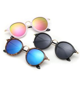 Fashion Round Sunglasses Men Women Black Silver Gold Frame Designer Sun Glasses Classic Mirrored Eyewear UV400 Gafas de sol with C1870834