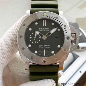 Titta på Swiss Made Panerai Sports Watches Paneraiss 2555 Movement Full Automatic Mechanical Watch Super Luminous Waterproof Arvurs Wn-Loz6