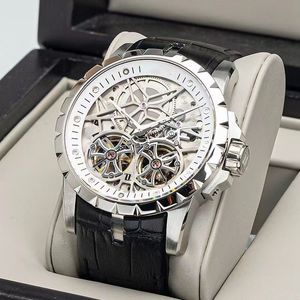 MOVIMENTO DE SKELETON MONS Designer mecânico automático Relógios AAA 44mm 116610LN Moda clássica Watchsc Watchsc Luxury Swiss Watch With Box Montre Luxe Rellojes