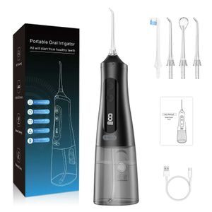 Irrigadores orais lismo irrigador oral usb carregamento pia portátil dental pia 310ml tanque de água à prova dwaterproof água dente mais limpo j240318