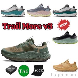 2024 New trail more v3 Designer Sneakers Men's Women's Platform Shoes Outdoor Casual Sneakers Stadium Hardware Classic Casual Shoes Outdoor Trail Sneakers-1 With Box