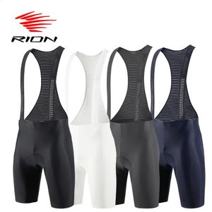 Rion Men Cycling BIB Shorts Rower Rowding Rajstopy Jeździą bezproblemowe śliniaki Kobiety kombinezon rowerowy Odzież na dużą odległość 6H 8H 240315