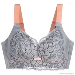 Bras Fallsweet Sexig spets för kvinnor Push Up Bh Comfort Wireless Bralette Plus Size Brassiere Ladies Underkläder