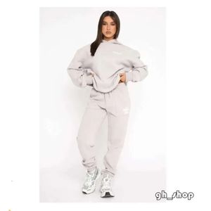 2024 Designer Tracksuit White Fox Hoodie Set Two 2 Piece Set Women's Herrkläder Set sportig långärmad pullover Hooded 12 Coloursspring Autumn Winter 5226