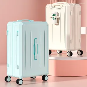 Suitcases Fashion Rolling Luggage Travel Suitcase Female Trolley Box 20 "24 Large Capacity Boarding Password Male