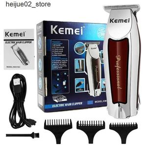 Elektriska rakare trådlösa hårklippare Professionella Mens Electric Hair Clipper Beard Hair Clipper Detaljerad Edge Contour Trimmer Q240318