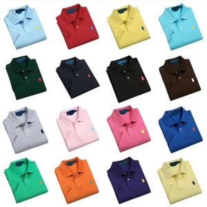 2024 Estate Mens Polo Magliette Designer Uomo S Polo Casual Manica corta Cavalli TOP Tee Allentato Formato asiatico kg668