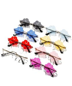 Occhiali da sole S Cloud Rimless Donna Uomo Designer di marca Occhiali da sole Moda vintage Divertenti Occhiali retrò UV4007596289