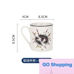 Wholesale Creative Mug Men's and Women's Ceramic Cups Student Household Couple Milk Coffee Cup Large Capacity Mug