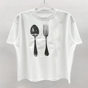 Designer Tshirt women's T-shirt men's casual minimalist shirt versatile trend Asian sizes s-xl
