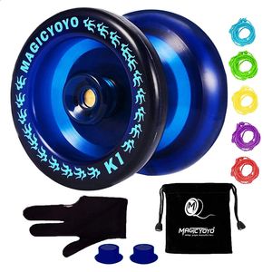 MAGICYOYO Responsive Yoyo K1-Plus mit Yoyo Sack 5 Saiten und Yo-Yo Glove Gif 240314