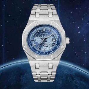 Аутентичные швейцарские часы Wandering Earth Hollow, ограниченная серия, мужские часы, супер сильный ночник, водонепроницаемые, высокий внешний вид, мода