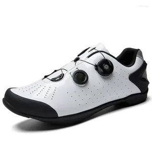 Cycling Shoes BETOOSEN Men's Women's Lock-Free MTB Spin Road Bike Sneakers With Quick Lace
