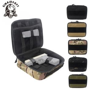 Borse SINAIRSOFT Pistola tattica Borsa per il trasporto Custodia per pistola Fondina Custodia per pistola portatile Protezione Accessori per la caccia militare