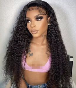 Peruvian curly hd Lace Human Hair Wigs for Black Women 130 Density Glueless 100 Unprocessed raw Virgin remy Pre-Plucked