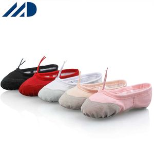 HBP nie markowe dzieci miękkie baletowe kapcie różowe baletowe buty taneczne gimnastyczne buty treningowe dla dziewcząt dorosłych