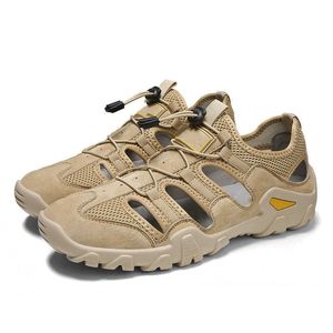 HBP Non-Brand new fashion trend Mens Athletic Hiking Sandal Closed Toe Outdoor Walking Water Shoes