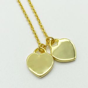 women jewelry Pendant Necklace Stainless Steel Womens Girl Heart shaped Pendant Necklace Choke Ring Beautiful Handmade Jewelry Accessories Gift