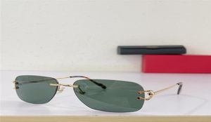 Assinatura c de óculos designer óculos de sol para mulher dos homens moldura ouro moda marca luxo pantera sem aro polarizado textura 8728641