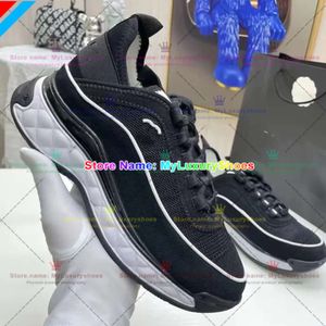 2024 Designer Running Shoes Chanelshoes Brand Channel Sneakers Womens Luxury Lace-Up Casual Shoes Classic Trainer SDFSF Fabric Suede Effect City GSFS 583