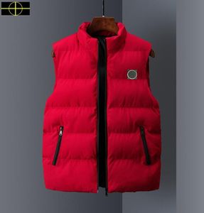 Stone Jacket Island Men's Jackets Down Warm Winter Vest Fashion Couple Wear Brand Women's Outdoor Coat Designer Style 50